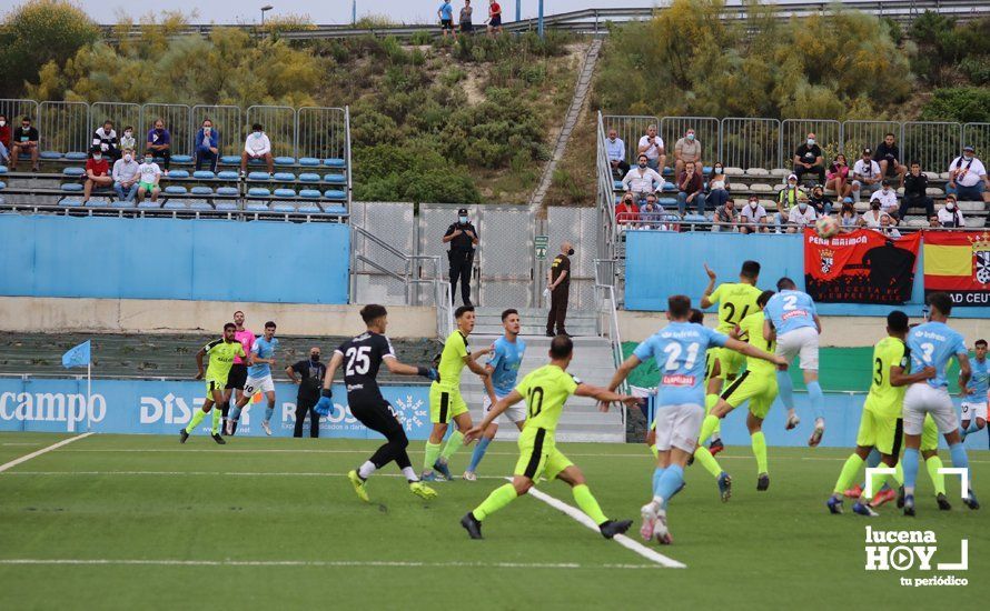 GALERÍA: El Ciudad de Lucena se queda otra vez con la cara amarga del fútbol tras caer en el último segundo ante el Ceuta (1-2). Las fotos de la grada, el partido y la desilusión