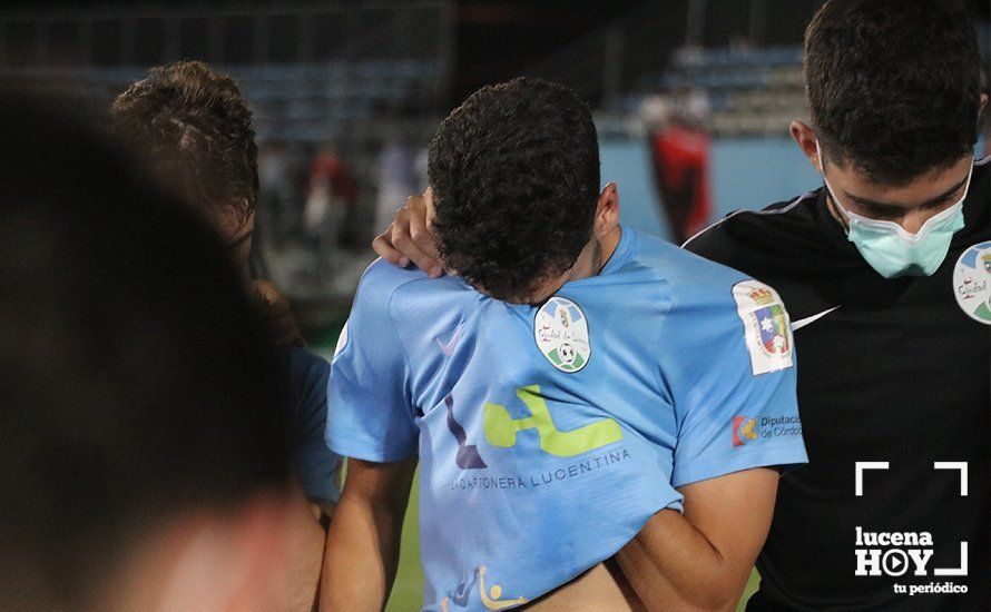 GALERÍA: El Ciudad de Lucena se queda otra vez con la cara amarga del fútbol tras caer en el último segundo ante el Ceuta (1-2). Las fotos de la grada, el partido y la desilusión