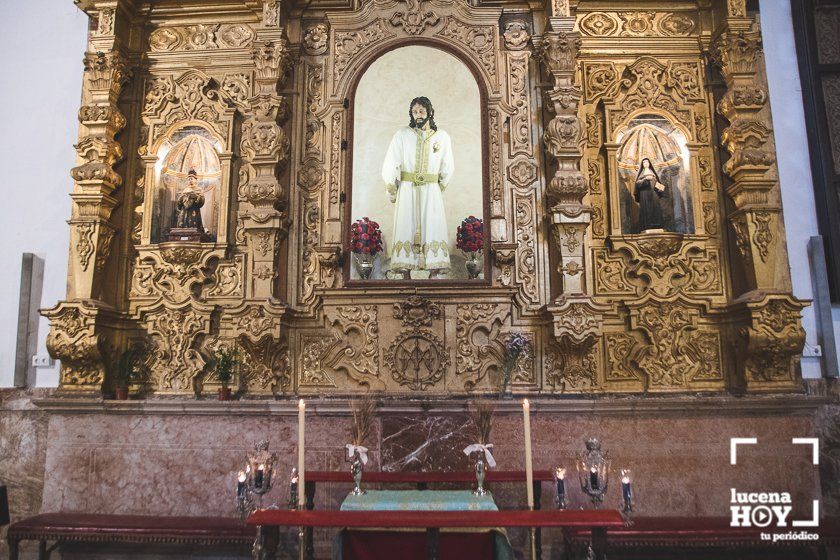 GALERÍA: Lucena celebra por segundo año un Corpus diferente, sin procesión en las calles, pero con niños de Primera Comunión en el templo de San Mateo