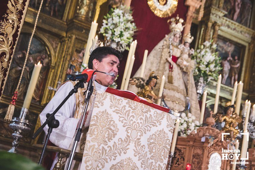 GALERÍA: Lucena celebra por segundo año un Corpus diferente, sin procesión en las calles, pero con niños de Primera Comunión en el templo de San Mateo