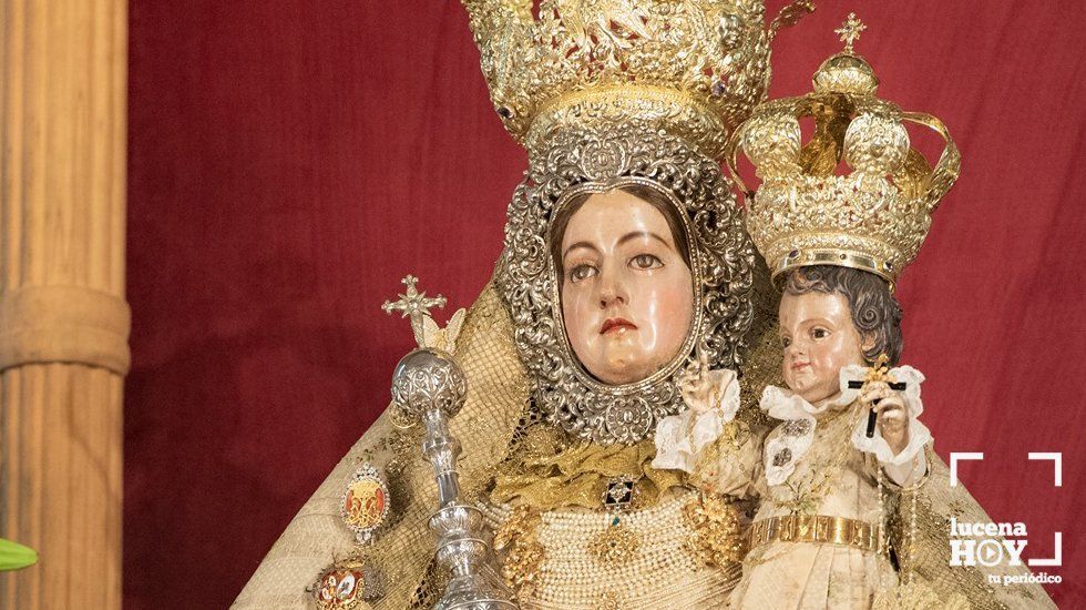  Virgen de Araceli, durante su estancia en la parroquia de San Mateo 