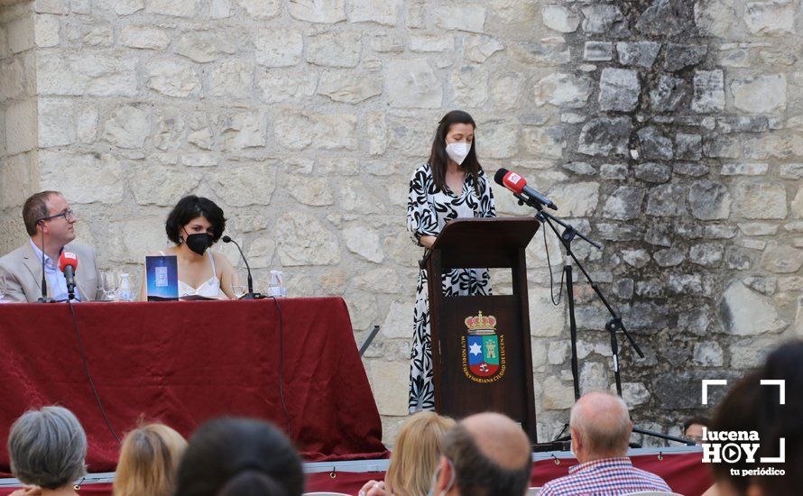 GALERÍA: De amor, mitología clásica y Gardel: El escritor lucentino Manuel Guerrero presentó ayer en el Castillo de Lucena sus tres últimos libros