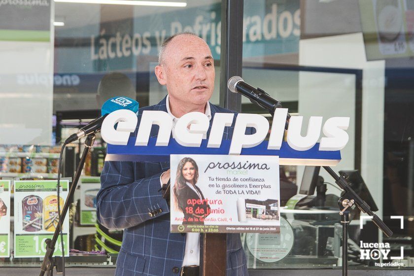 VÍDEO Y GALERÍA: Enerplus y Grupo Piedra abren un nuevo supermercado "Prossima Market" en la estación de servicio Los Olivares