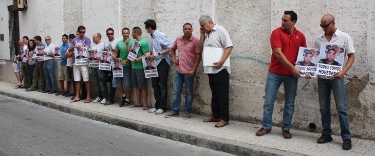  El SUP protesta por el juicio a un delegado sindical por insultos 