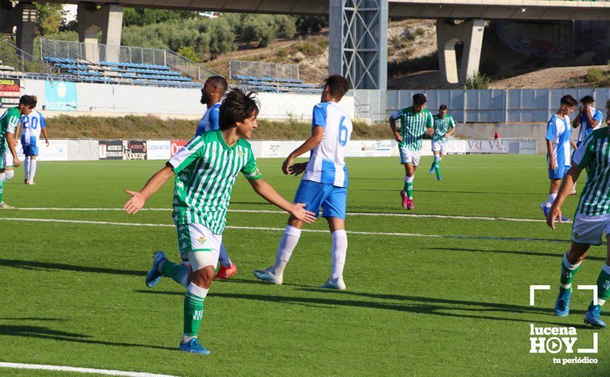  El Betis celebra uno de sus goles durante la pasada edición de esta cita en la que quedaron campeones 