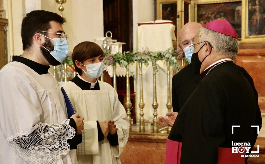 GALERÍA: El Obispo de Córdoba bendice e inaugura las obras de restauración y nuevos salones parroquiales de la iglesia del Carmen y preside la Solemne Función religiosa en honor a su titular