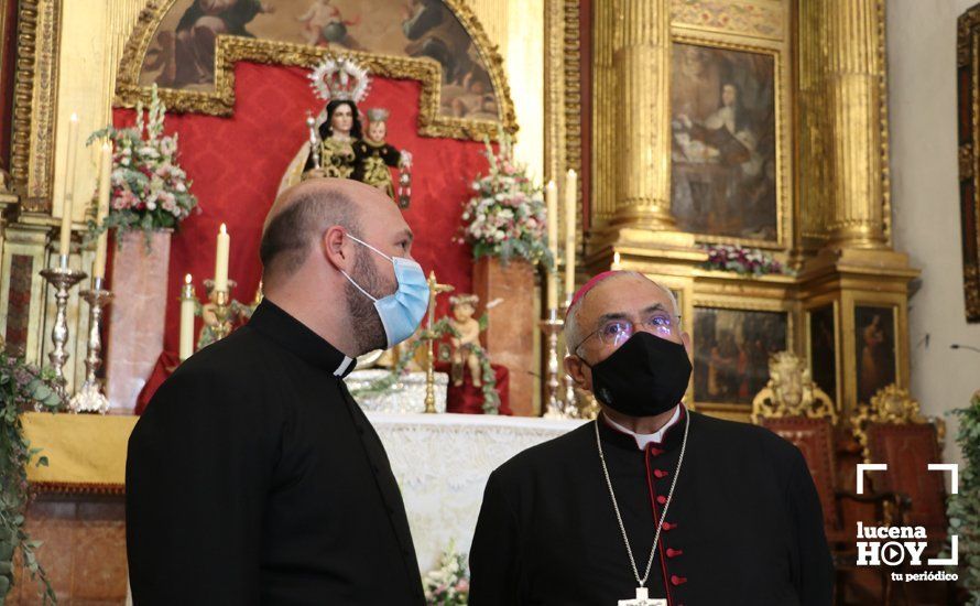 GALERÍA: El Obispo de Córdoba bendice e inaugura las obras de restauración y nuevos salones parroquiales de la iglesia del Carmen y preside la Solemne Función religiosa en honor a su titular