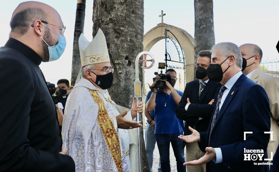 GALERÍA: El Obispo de Córdoba bendice e inaugura las obras de restauración y nuevos salones parroquiales de la iglesia del Carmen y preside la Solemne Función religiosa en honor a su titular