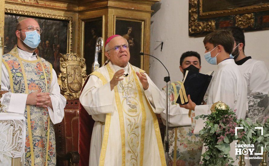 GALERÍA: El Obispo de Córdoba bendice e inaugura las obras de restauración y nuevos salones parroquiales de la iglesia del Carmen y preside la Solemne Función religiosa en honor a su titular