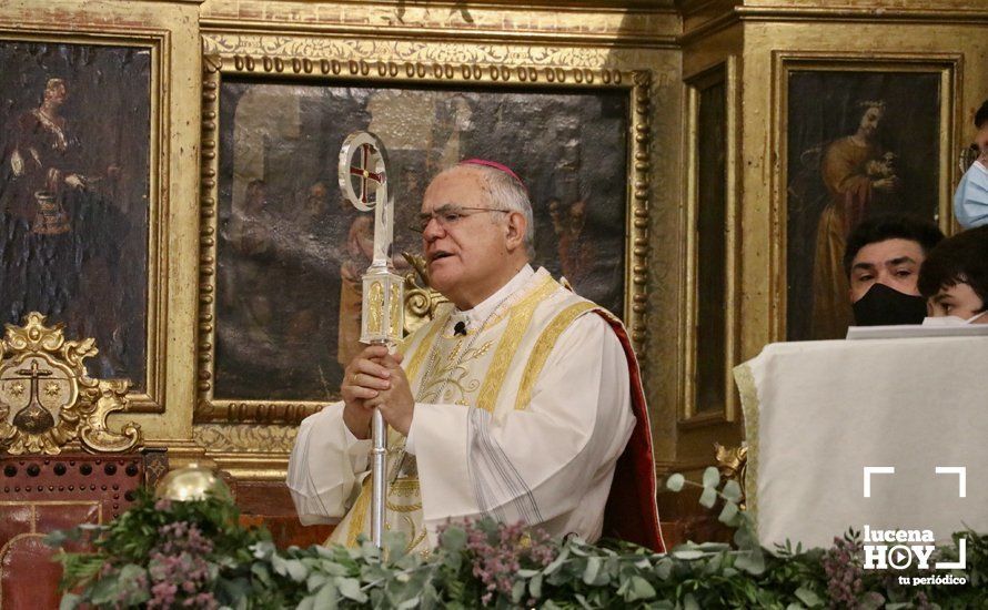 GALERÍA: El Obispo de Córdoba bendice e inaugura las obras de restauración y nuevos salones parroquiales de la iglesia del Carmen y preside la Solemne Función religiosa en honor a su titular