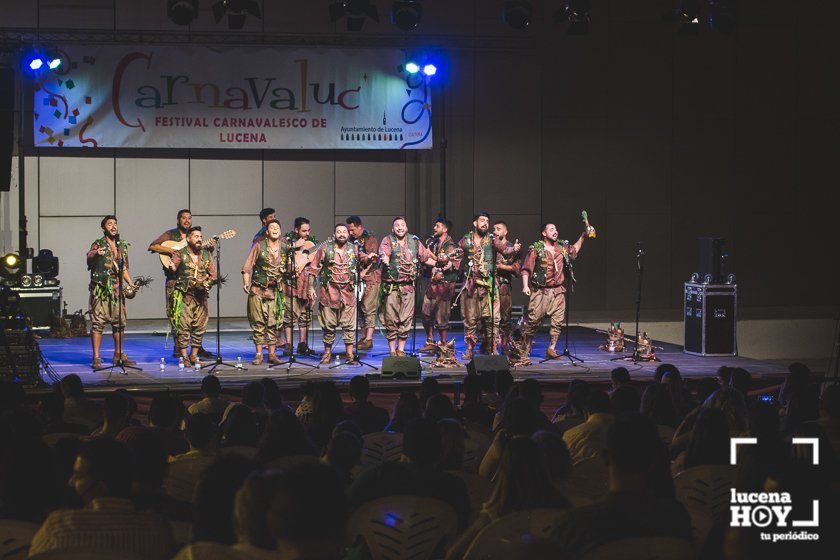 GALERÍA: Carnavaluc revive la historia de amor entre Lucena y el Carnaval de Cádiz. Las fotos de esta edición con La eterna banda del Capitán Veneno, la antología de El Canijo y Los Aislados