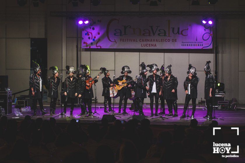 GALERÍA: Carnavaluc revive la historia de amor entre Lucena y el Carnaval de Cádiz. Las fotos de esta edición con La eterna banda del Capitán Veneno, la antología de El Canijo y Los Aislados