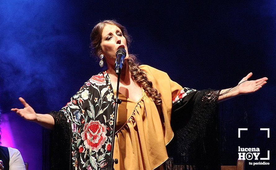 GALERÍA: Argentina deleita al público de Lucena con su voz elegante y poderosa y su repertorio flamenco más puro