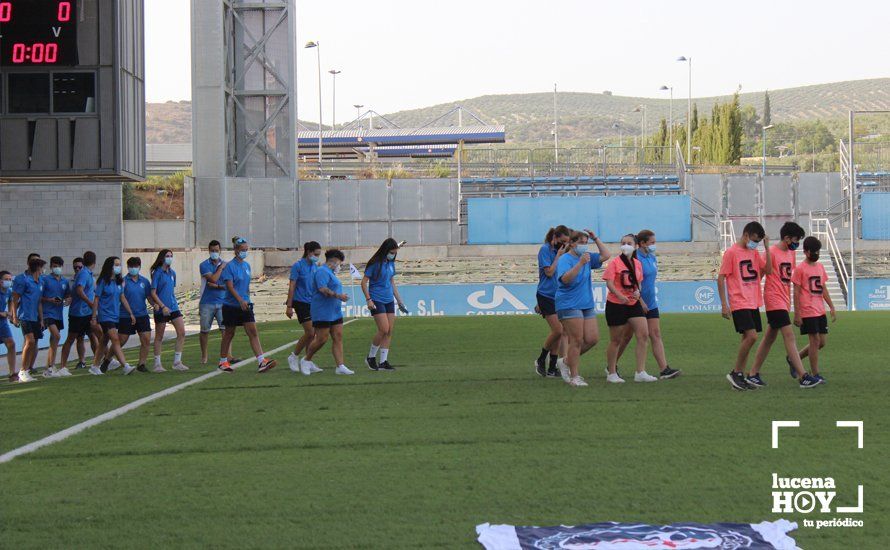 GALERÍA: Las fotos del Trofeo de Fútbol Juvenil "Torre del Moral" que se llevó el Cadiz frente al Sevilla y Atlético de Madrid y la presentación de los diferentes equipos del Lucecor