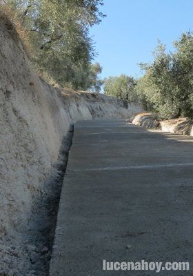  Agricultura invierte 200.000€ en la mejora de dos caminos 