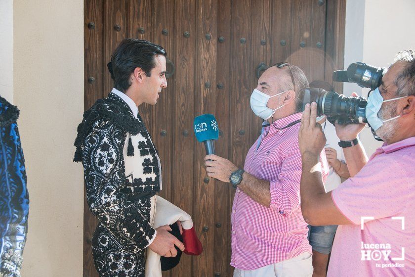 GALERÍA: "Puerta de Córdoba" para Juan Ortega y Pablo Aguado ante un deslucido encierro de Murube en el Coso de los Donceles de Lucena