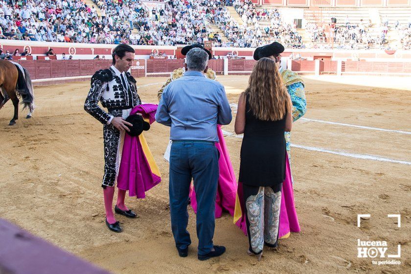 GALERÍA: "Puerta de Córdoba" para Juan Ortega y Pablo Aguado ante un deslucido encierro de Murube en el Coso de los Donceles de Lucena