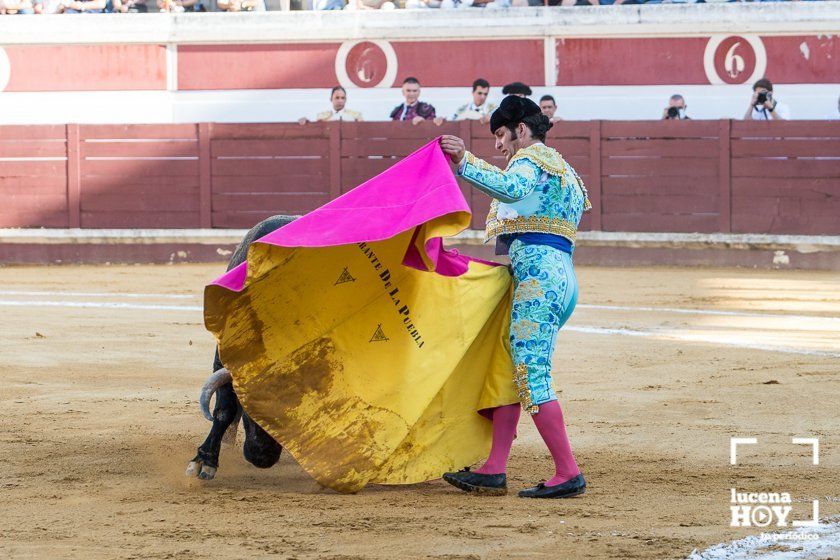 GALERÍA: "Puerta de Córdoba" para Juan Ortega y Pablo Aguado ante un deslucido encierro de Murube en el Coso de los Donceles de Lucena