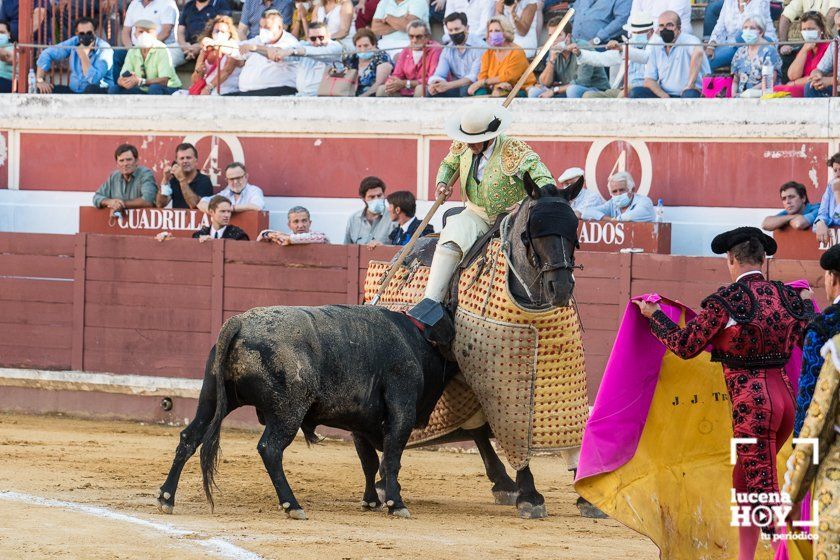 GALERÍA: "Puerta de Córdoba" para Juan Ortega y Pablo Aguado ante un deslucido encierro de Murube en el Coso de los Donceles de Lucena