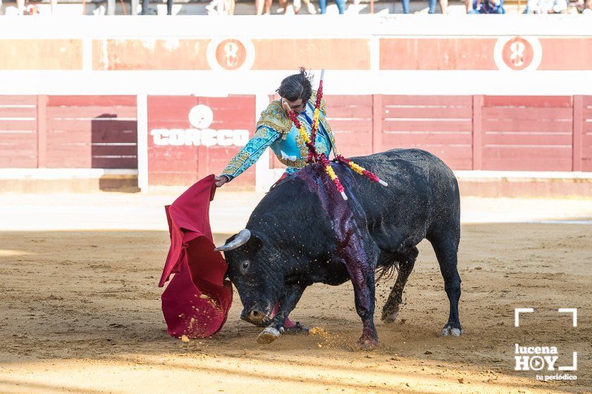 GALERÍA: "Puerta de Córdoba" para Juan Ortega y Pablo Aguado ante un deslucido encierro de Murube en el Coso de los Donceles de Lucena