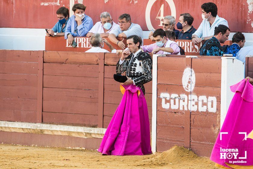 GALERÍA: "Puerta de Córdoba" para Juan Ortega y Pablo Aguado ante un deslucido encierro de Murube en el Coso de los Donceles de Lucena
