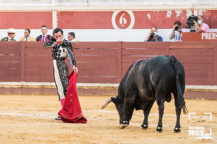 GALERÍA: "Puerta de Córdoba" para Juan Ortega y Pablo Aguado ante un deslucido encierro de Murube en el Coso de los Donceles de Lucena