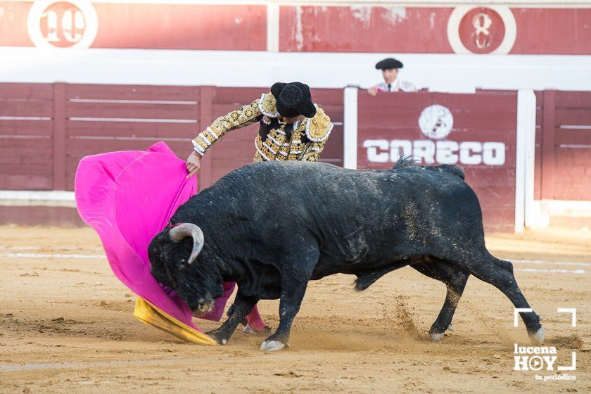 GALERÍA: "Puerta de Córdoba" para Juan Ortega y Pablo Aguado ante un deslucido encierro de Murube en el Coso de los Donceles de Lucena