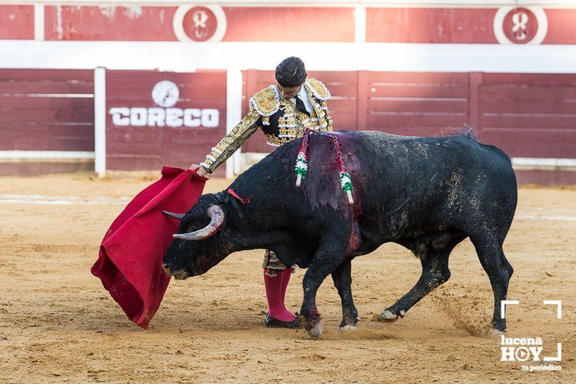 GALERÍA: "Puerta de Córdoba" para Juan Ortega y Pablo Aguado ante un deslucido encierro de Murube en el Coso de los Donceles de Lucena