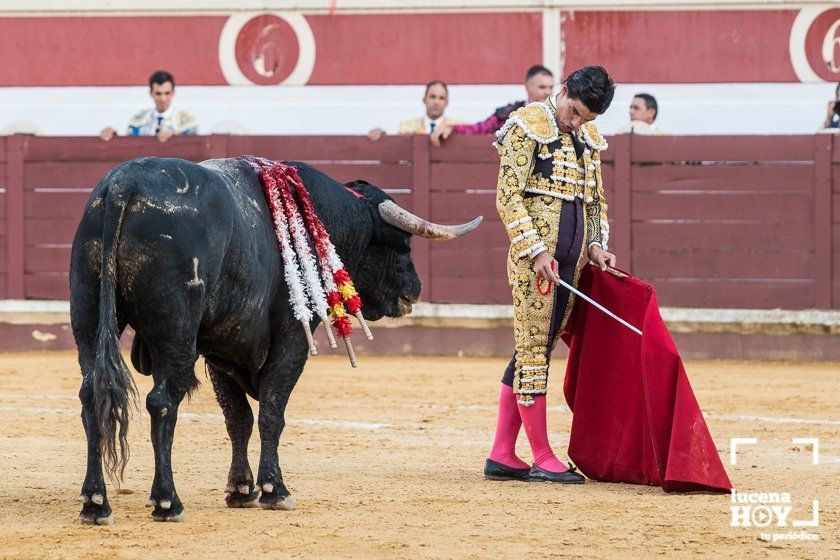 GALERÍA: "Puerta de Córdoba" para Juan Ortega y Pablo Aguado ante un deslucido encierro de Murube en el Coso de los Donceles de Lucena