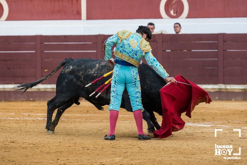 GALERÍA: "Puerta de Córdoba" para Juan Ortega y Pablo Aguado ante un deslucido encierro de Murube en el Coso de los Donceles de Lucena