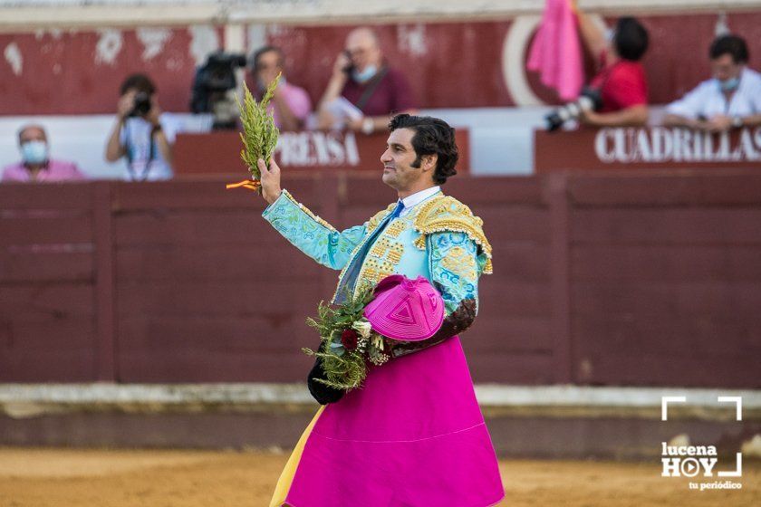 GALERÍA: "Puerta de Córdoba" para Juan Ortega y Pablo Aguado ante un deslucido encierro de Murube en el Coso de los Donceles de Lucena