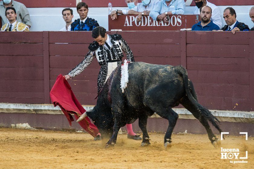 GALERÍA: "Puerta de Córdoba" para Juan Ortega y Pablo Aguado ante un deslucido encierro de Murube en el Coso de los Donceles de Lucena