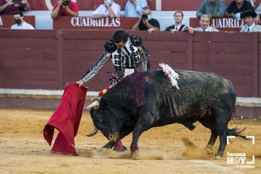 GALERÍA: "Puerta de Córdoba" para Juan Ortega y Pablo Aguado ante un deslucido encierro de Murube en el Coso de los Donceles de Lucena