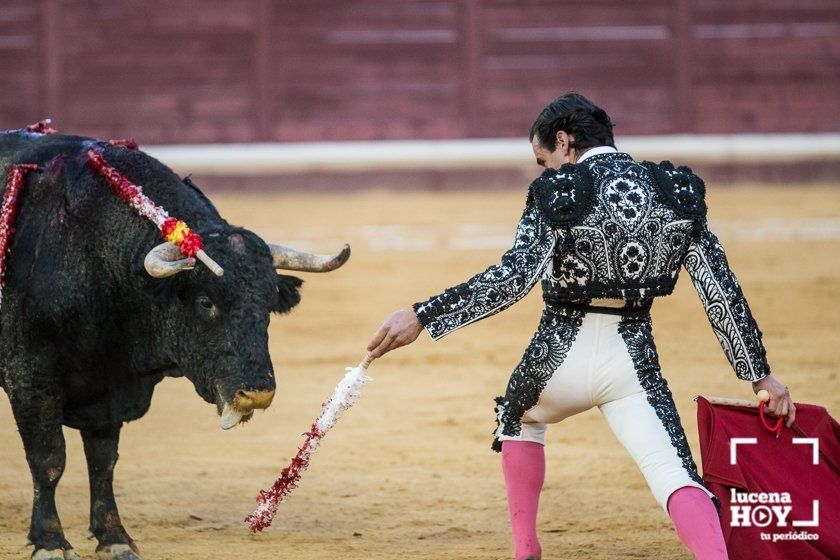 GALERÍA: "Puerta de Córdoba" para Juan Ortega y Pablo Aguado ante un deslucido encierro de Murube en el Coso de los Donceles de Lucena