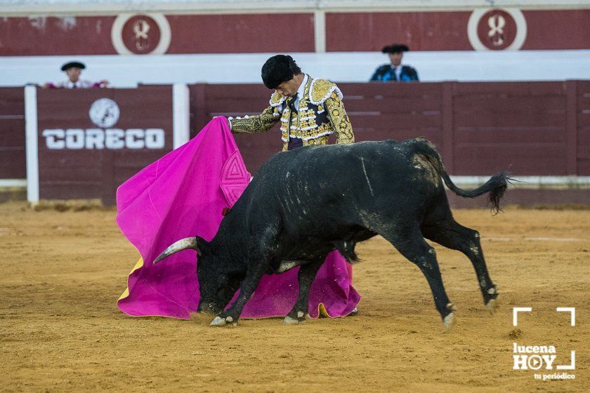 GALERÍA: "Puerta de Córdoba" para Juan Ortega y Pablo Aguado ante un deslucido encierro de Murube en el Coso de los Donceles de Lucena