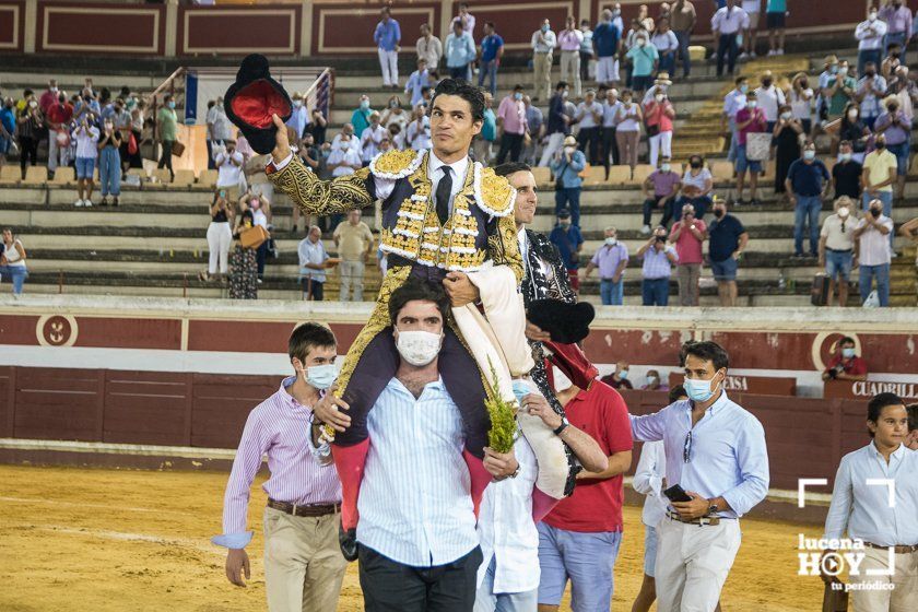 GALERÍA: "Puerta de Córdoba" para Juan Ortega y Pablo Aguado ante un deslucido encierro de Murube en el Coso de los Donceles de Lucena