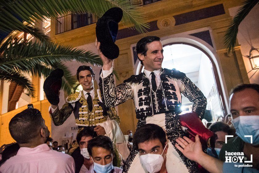 GALERÍA: "Puerta de Córdoba" para Juan Ortega y Pablo Aguado ante un deslucido encierro de Murube en el Coso de los Donceles de Lucena GALERÍA: "Puerta de Córdoba" para Juan Ortega y Pablo Aguado ante un deslucido encierro de Murube en el Coso de los Donceles de Lucena