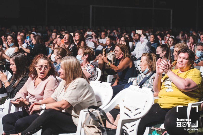 GALERÍA: Marisol Bizcocho abre la programación de conciertos de la Feria del Valle de Lucena 2021 en la Ciudad Deportiva