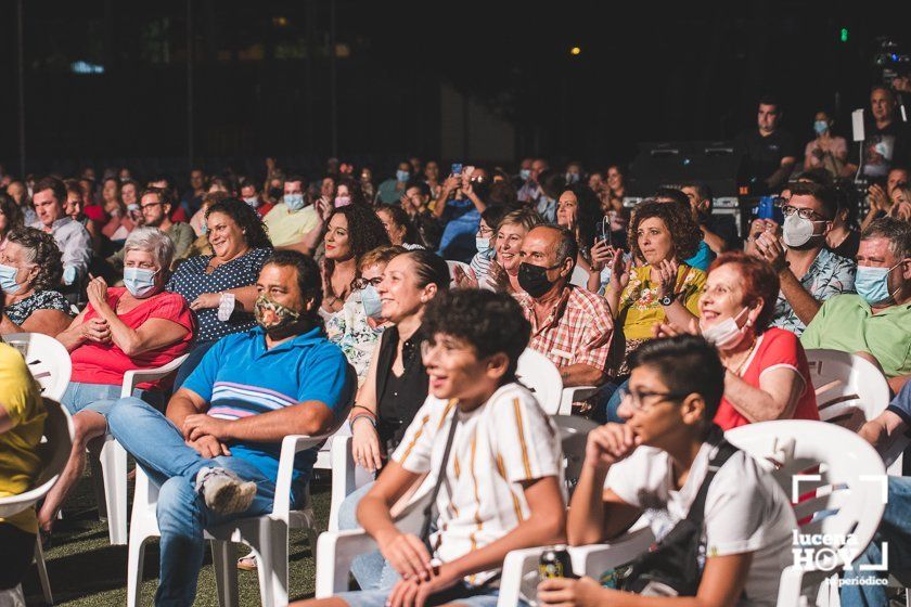 GALERÍA: Marisol Bizcocho abre la programación de conciertos de la Feria del Valle de Lucena 2021 en la Ciudad Deportiva