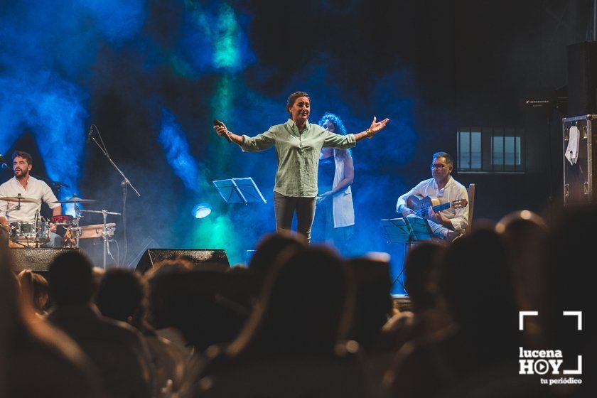 GALERÍA: Marisol Bizcocho abre la programación de conciertos de la Feria del Valle de Lucena 2021 en la Ciudad Deportiva