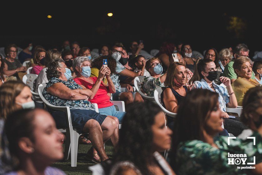 GALERÍA: Marisol Bizcocho abre la programación de conciertos de la Feria del Valle de Lucena 2021 en la Ciudad Deportiva