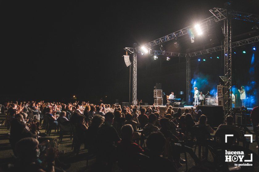 GALERÍA: Marisol Bizcocho abre la programación de conciertos de la Feria del Valle de Lucena 2021 en la Ciudad Deportiva