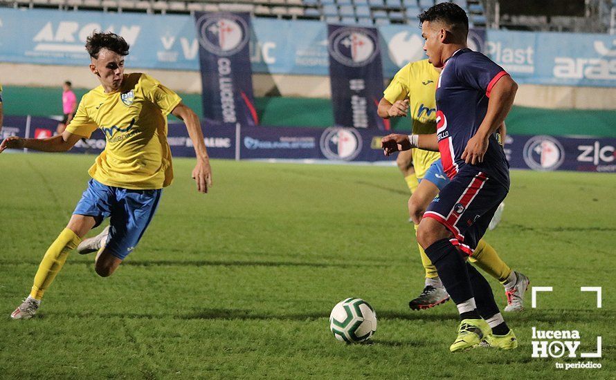 GALERÍA: El Lucecor firma un empate en su estreno en liga frente al Palma del Río (1-1)