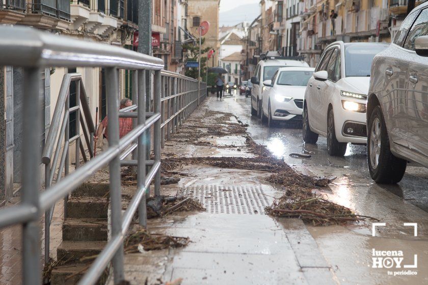 GALERÍA: Lucena intenta recuperar la normalidad tras el desastre que deja la tormenta. Las fotos de otra tromba de agua histórica y sus efectos