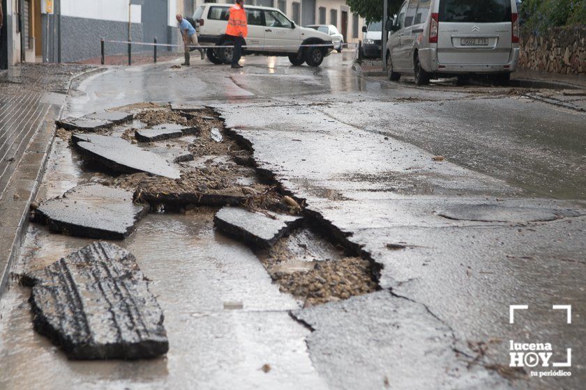 GALERÍA: Lucena intenta recuperar la normalidad tras el desastre que deja la tormenta. Las fotos de otra tromba de agua histórica y sus efectos