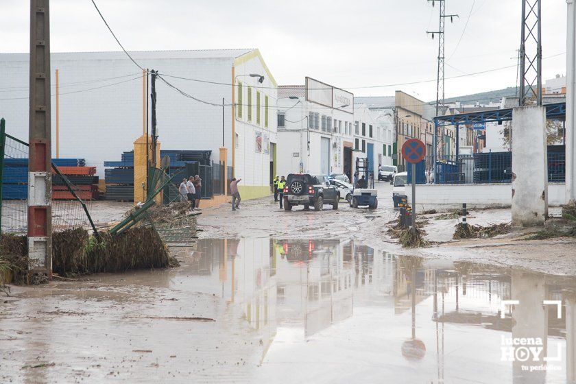 GALERÍA: Lucena intenta recuperar la normalidad tras el desastre que deja la tormenta. Las fotos de otra tromba de agua histórica y sus efectos