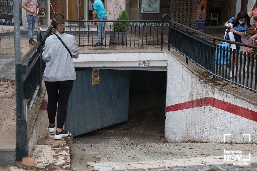 GALERÍA: Lucena intenta recuperar la normalidad tras el desastre que deja la tormenta. Las fotos de otra tromba de agua histórica y sus efectos