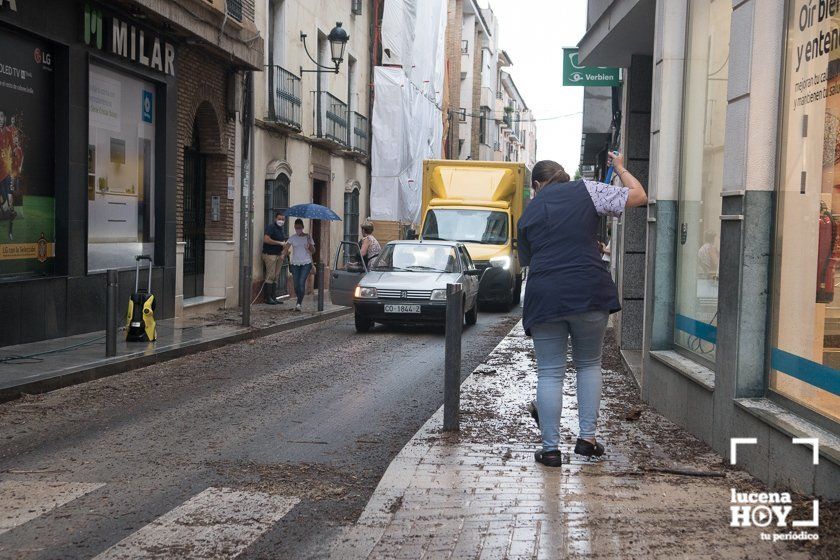 GALERÍA: Lucena intenta recuperar la normalidad tras el desastre que deja la tormenta. Las fotos de otra tromba de agua histórica y sus efectos