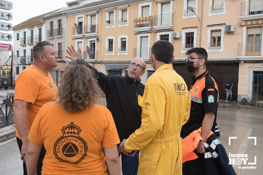 GALERÍA: Lucena intenta recuperar la normalidad tras el desastre que deja la tormenta. Las fotos de otra tromba de agua histórica y sus efectos