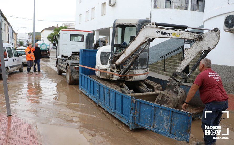 GALERÍA: Lucena intenta recuperar la normalidad tras el desastre que deja la tormenta. Las fotos de otra tromba de agua histórica y sus efectos